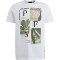 Pme Legend Male Shirts En Tops Ptss2404563 Short Sleeve R-neck Single Jersey