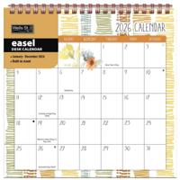 Watercolor Wonder Easel Desk Kalender 2026