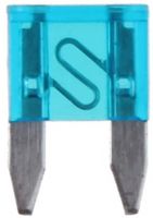 Car Plus autozekeringen mini 15A blauw 250 stuks - thumbnail