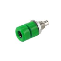 econ connect TB40GN Laboratoriumbus Bus, inbouw Stift-Ø: 4 mm Groen 1 stuk(s) Bulk