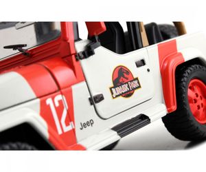 JADA TOYS Jurassic Park 1992 Jeep Wrangler 1:24 Auto