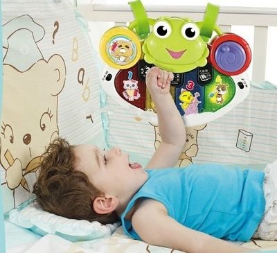 Viking Choice Kinderspeelgoed piano kikker muziekbord - met dierengeluiden en lichtjes Viking Choice Kinderspeelgoed piano kikker muziekbord - met dierengeluiden en lichtjes