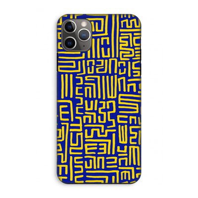 Majorelle Blue Print: iPhone 11 Pro Max Tough Case