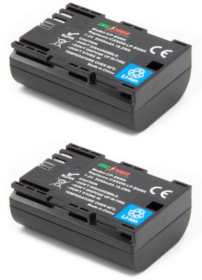 ChiliPower LP-E6NH accu voor Canon - 2250mAh - 2-Pack