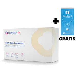 SOA Test Compleet Chlamydia, Gonorroe, Trichomonas, HIV en Syfilis