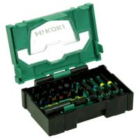 HiKOKI 40030021 Bitset T-profiel, Plat, Kruiskop Phillips, Kruiskop Pozidriv, Zeskant Incl. bithouder