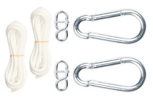 'Simple' White Hangmatophanging - 200 kg - Wit / Ecru - Tropilex