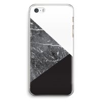 Combinatie marmer: iPhone 5 / 5S / SE Transparant Hoesje