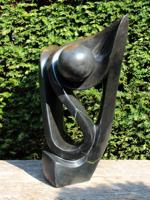 Beeld natuursteen Turn, 57 cm