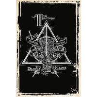 Poster Harry Potter Deathly Hallows Symbol 61x91,5cm