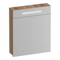 Brauer Promise Spiegelkast - 60 cm - met Verlichting - 1 Rechtsdraaiende Spiegeldeur - Honey