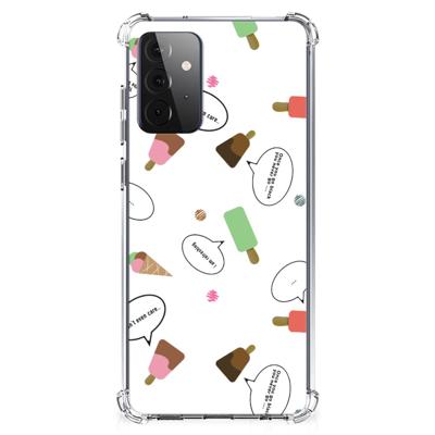 Samsung Galaxy A72 4G/5G Beschermhoes IJsjes Samsung Galaxy A72 4G/5G Beschermhoes IJsjes