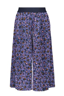 B.Nosy Meisjes culotte broek - Joyful lilac leo AOP