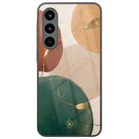 Samsung Galaxy A56 glazen hardcase - Earthy luxe