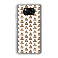 Poop emoji: Xiaomi Poco X3 NFC Transparant Hoesje