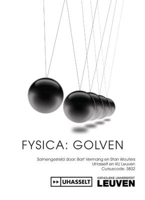 Fysica: Golven (Paperback)