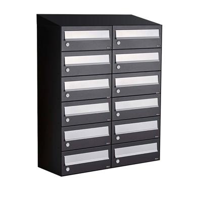 Allux Hive Set 2-Breed, 6-Hoog Met Dak Zwart - 40030070_2x6d