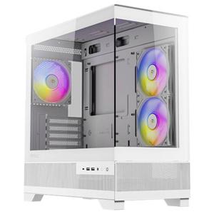 Antec Geh Antec Gamer CX500M RGB White Mini-tower PC-behuizing Wit