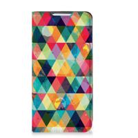 Samsung Galaxy S22 | Hoesje met Magneet | Geruit