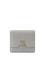 Burberry portefeuille en cuir à fini grainé TB - Gris Burberry portefeuille en cuir à fini grainé TB - Gris