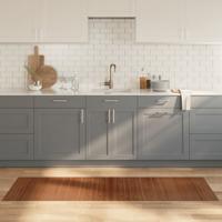 VidaXL Vloerkleed rechthoekig 60x200 cm bamboe bruin