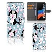 Samsung Galaxy Xcover 6 Pro | Telefoonhoesje | Met pasjeshouder | Hondjes