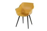 Sophie Studio dining armstoel Zwart Yellow Sophie Studio dining armstoel Zwart Yellow