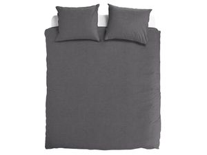 Dekbedovertrek Lou Dark grey | totaalBED | 2-persoons