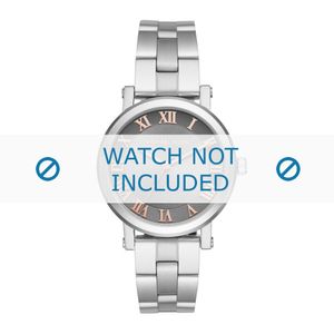 Michael Kors horlogeband MK3559 Staal Zilver 18mm