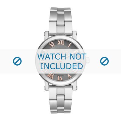 Michael Kors horlogeband MK3559 Staal Zilver 18mm