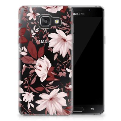 Smartphone hoesje Samsung Galaxy A3 2016 Watercolor Flowers
