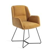 Jesper Home Eetkamerstoel 'Myoko' Beehive Black, kleur El Dorado