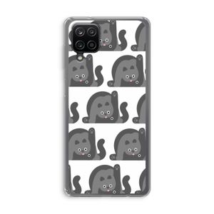 Cats: Samsung Galaxy A12 Transparant Hoesje