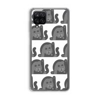 Cats: Samsung Galaxy A12 Transparant Hoesje