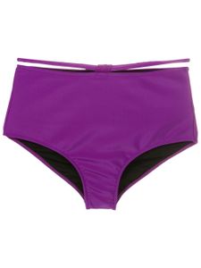 Gloria Coelho bikini à taille haute - Violet