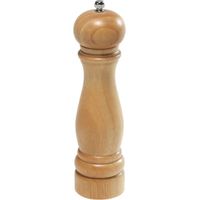 Pepermaler/zoutmaler molen 22 cm van beuken hout - Peper en zoutstel