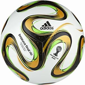 Adidas Voetbal Brazuca Rio OfficiÃ«le Replica Wedstrijdbal