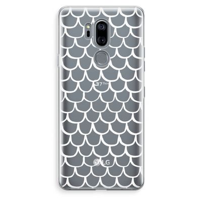Dakpannetjes: LG G7 Thinq Transparant Hoesje