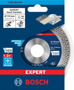 Bosch Accessoires EXPERT Hard Ceramic diamantdoorslijpschijf 115 x 22 |23 x 1 |4 x 10 mm - 2608900654