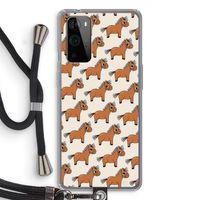 Pony: OnePlus 9 Pro Transparant Hoesje met koord