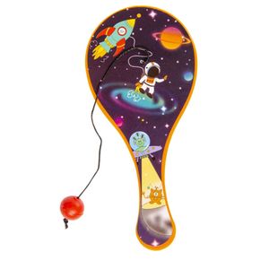 Decopatent® Uitdeelcadeaus 48 STUKS Space Paddle Bat Bal Spel met