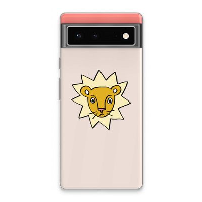 Kleine leeuw: Google Pixel 6 Transparant Hoesje