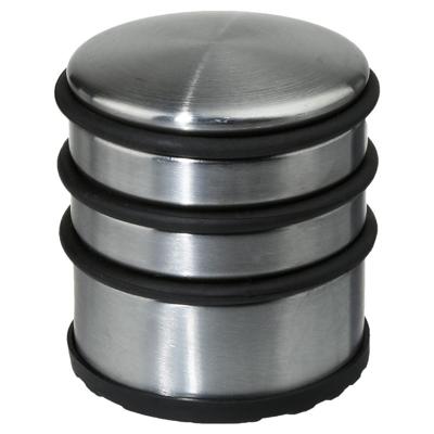 5Five Ronde deurstopper - 7 x 7,5 cm - van metaal - Deurstop gewicht - binnen en buiten deur