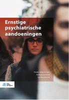 Ernstige psychiatrische aandoeningen (Hardback) Ernstige psychiatrische aandoeningen (Hardback)
