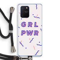GRL PWR: Samsung Galaxy Note 10 Lite Transparant Hoesje met koord
