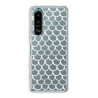 Dakpannetjes: Sony Xperia 5 III Transparant Hoesje Dakpannetjes: Sony Xperia 5 III Transparant Hoesje