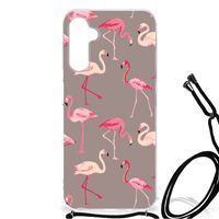 Samsung Galaxy A14 5G Case Anti-shock Flamingo - thumbnail