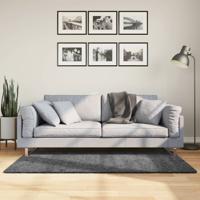 VidaXL Vloerkleed oviedo laagpolig 80x150 cm antracietkleurig