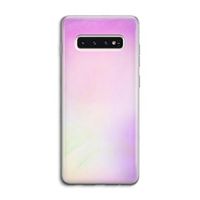 Flow mist pastel: Samsung Galaxy S10 4G Transparant Hoesje