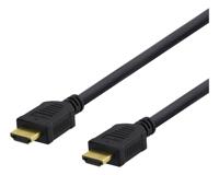 Deltaco Hoge-Snelheid HDMI Kabel met Ethernet - 10m, 4K UHD - Zwart